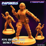 PCPD District Police Officer Miniature | Officer 5 - Tabletop RPG & D&D miniature. Perfect for wargaming & collectors