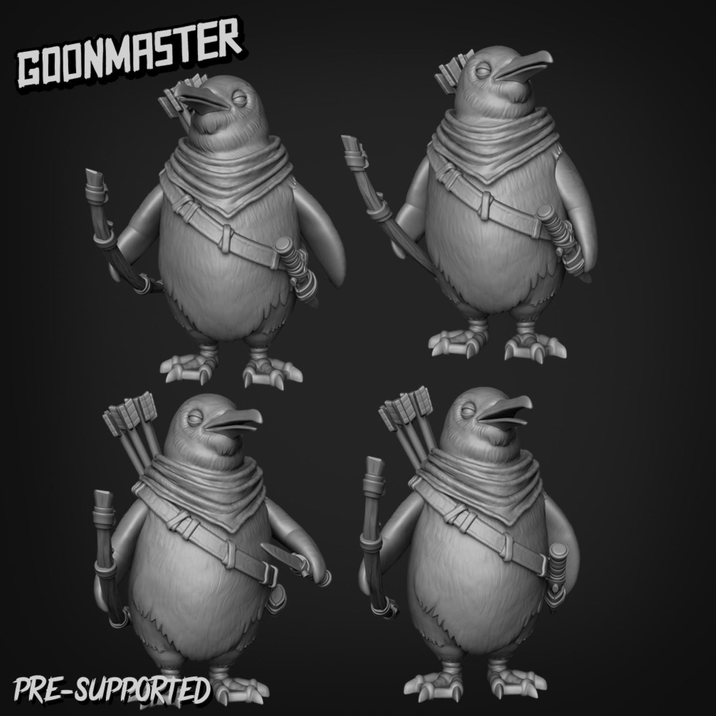 Penguin Folk Bundle Miniature - 28mm - 