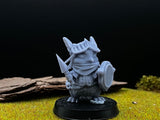 Penguin folk Paladin Miniature | Set of 3 - Tabletop RPG & D&D miniature. Perfect for wargaming & collectors