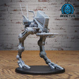 Personal Bipedal Walker Miniature | A - Tabletop RPG & D&D miniature. Perfect for wargaming & collectors