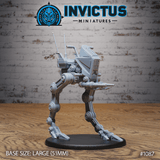 Personal Bipedal Walker Miniature | A - Tabletop RPG & D&D miniature. Perfect for wargaming & collectors
