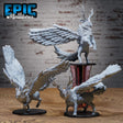 Peryton Beast Miniature | Set of 3 - Tabletop RPG & D&D miniature. Perfect for wargaming & collectors