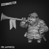 Pig Folk Armoured Miniature | B - Tabletop RPG & D&D miniature. Perfect for wargaming & collectors