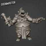 Ogre Pig Folk Miniature | B - Tabletop RPG & D&D miniature. Perfect for wargaming & collectors