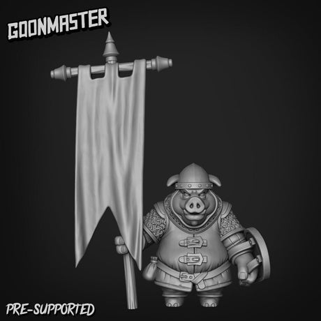 Pig Folk Miniature set | D - Tabletop RPG & D&D miniature. Perfect for wargaming & collectors