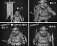 Pig Folk Miniature | set of 4 - Tabletop RPG & D&D miniature. Perfect for wargaming & collectors
