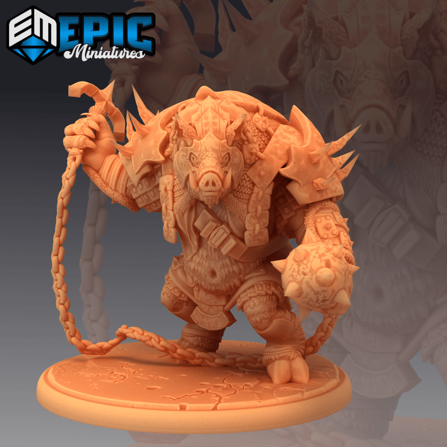 Pig Serker Miniature - B - 28mm