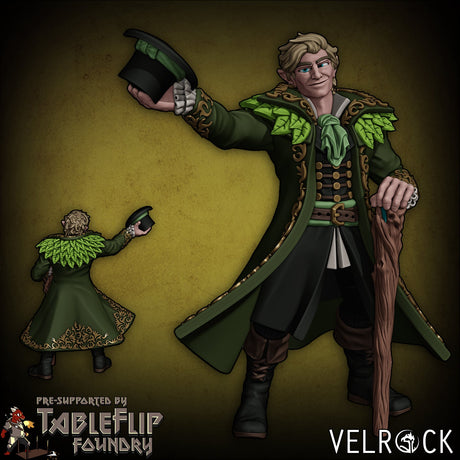 Pirate Adventure Crew Miniature | A - Tabletop RPG & D&D miniature. Perfect for wargaming & collectors