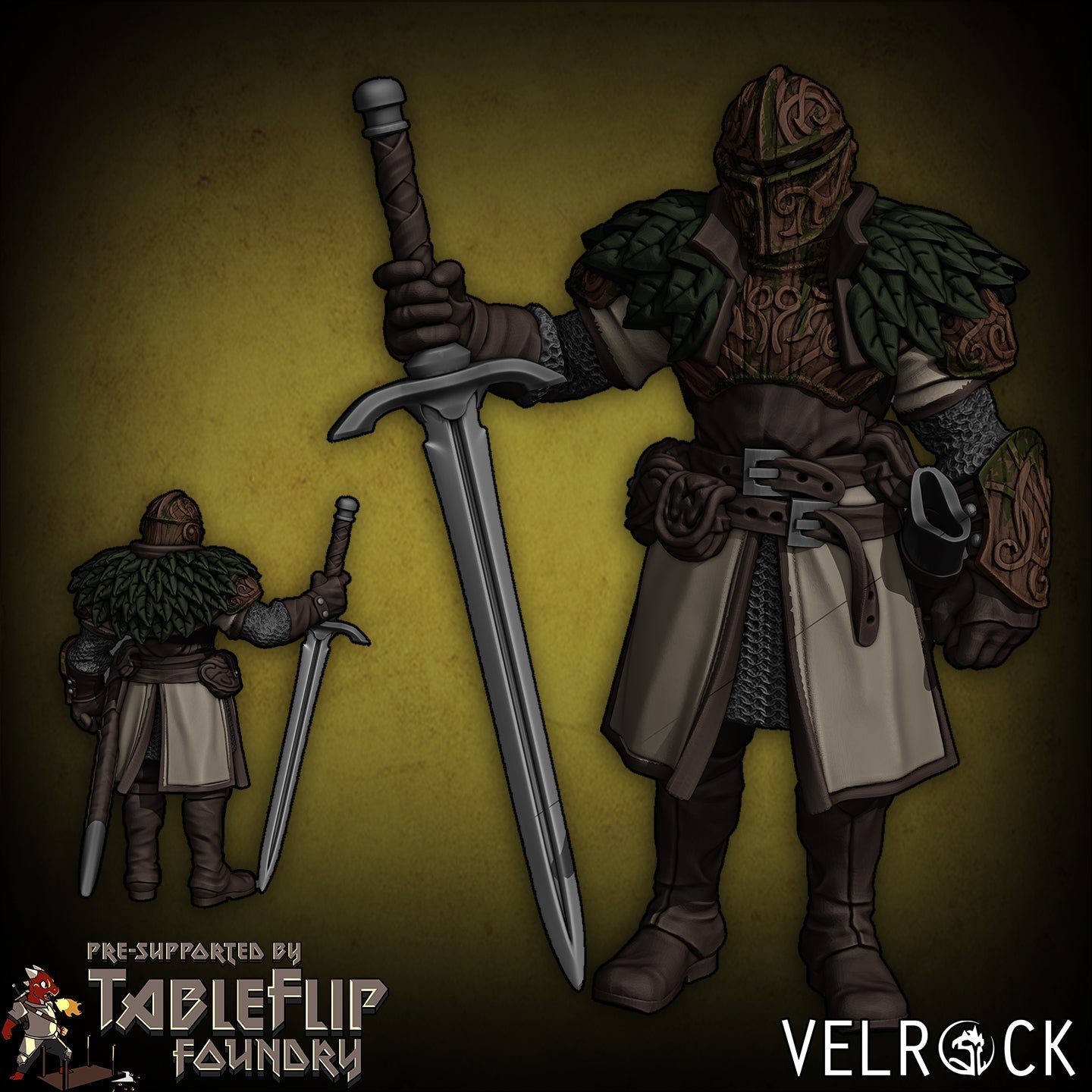 Pirate Adventure Crew Miniature - F - 32mm