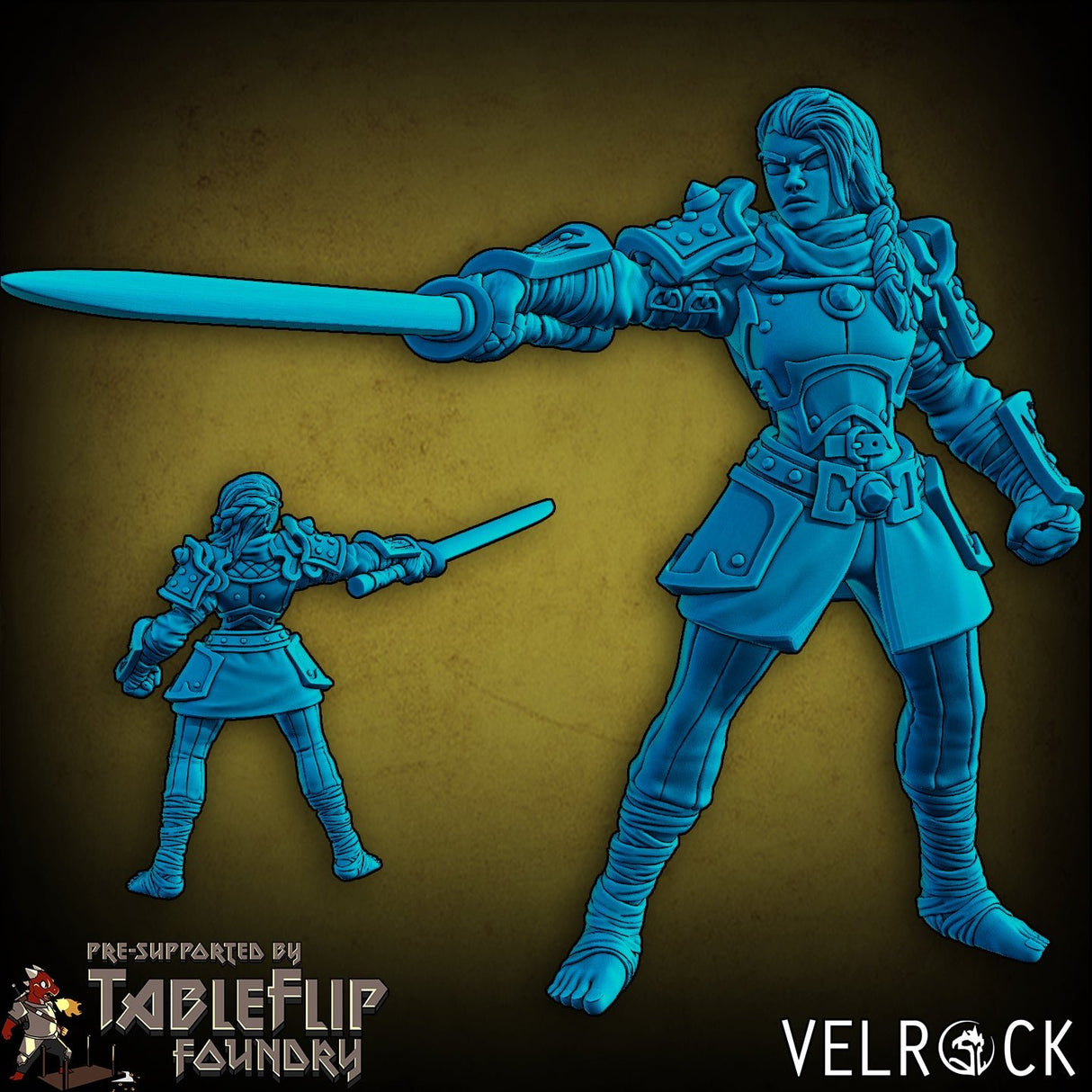 Pirate Adventure player Miniature | D - Tabletop RPG & D&D miniature. Perfect for wargaming & collectors