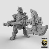 Plague Demon Archer Miniature | C - Tabletop RPG & D&D miniature. Perfect for wargaming & collectors