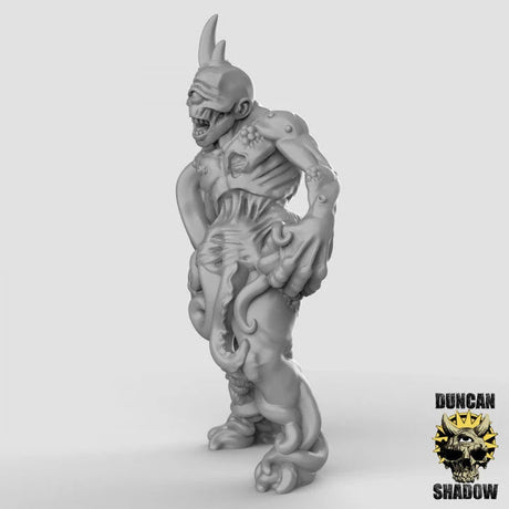 Plague Demon Miniature | A - Tabletop RPG & D&D miniature. Perfect for wargaming & collectors