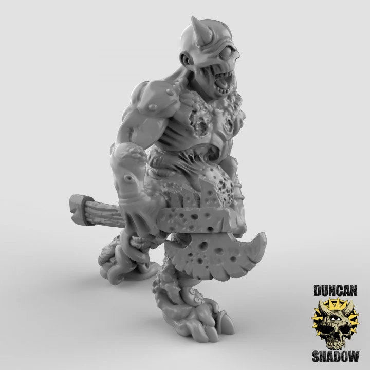 Plague Demon Miniature - A - 28mm