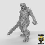 Plague Demon Miniature | A - Tabletop RPG & D&D miniature. Perfect for wargaming & collectors