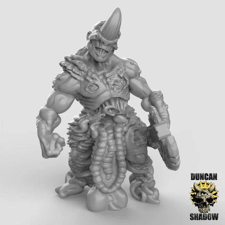 Plague Demon Miniature - B - 28mm