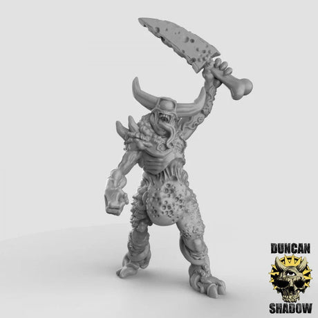 Plague Demon Miniature | B - Tabletop RPG & D&D miniature. Perfect for wargaming & collectors