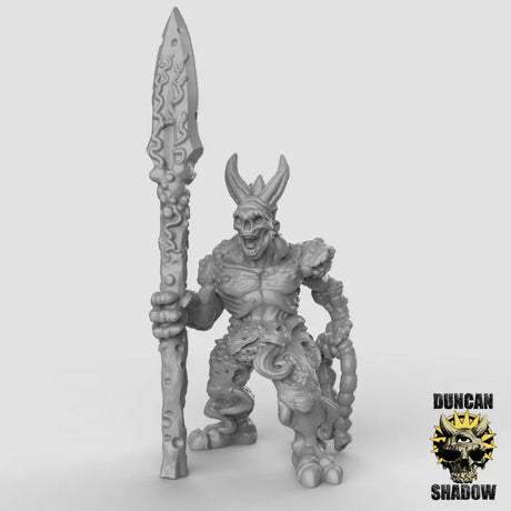 Plague Demon Miniature | B - Tabletop RPG & D&D miniature. Perfect for wargaming & collectors