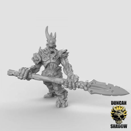 Plague Demon Miniature | C - Tabletop RPG & D&D miniature. Perfect for wargaming & collectors