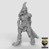 Plague Demon Miniature | C - Tabletop RPG & D&D miniature. Perfect for wargaming & collectors