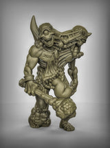 Plague Demon Miniature | Middle - Tabletop RPG & D&D miniature. Perfect for wargaming & collectors