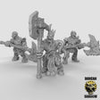 Plague Demon Miniature | Set of 3 - Tabletop RPG & D&D miniature. Perfect for wargaming & collectors