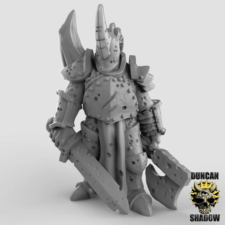 Plague Knights Miniature | C - Tabletop RPG & D&D miniature. Perfect for wargaming & collectors