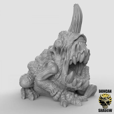Plague Toads Miniature | C - Tabletop RPG & D&D miniature. Perfect for wargaming & collectors
