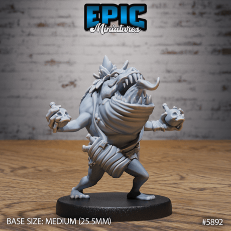 Platizard Miniature | B - Tabletop RPG & D&D miniature. Perfect for wargaming & collectors