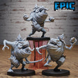 Platizard Miniature | Set of 3 - Tabletop RPG & D&D miniature. Perfect for wargaming & collectors