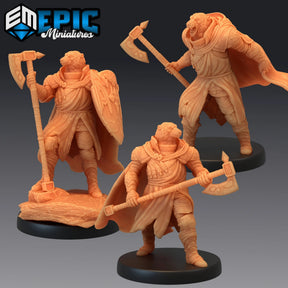 Polar Bear Miniature | Set of 3 - Tabletop RPG & D&D miniature. Perfect for wargaming & collectors