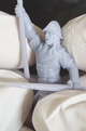 A detailed set of highly crafted miniature guards, perfect for tabletop RPGs, Dungeons & Dragons, and wargames. Featuring armored warriors with shields, spears, and swords, ready to defend any fantasy setting. Intricately sculpted with realistic textures and dynamic poses, ideal for collectors and gamers alike.