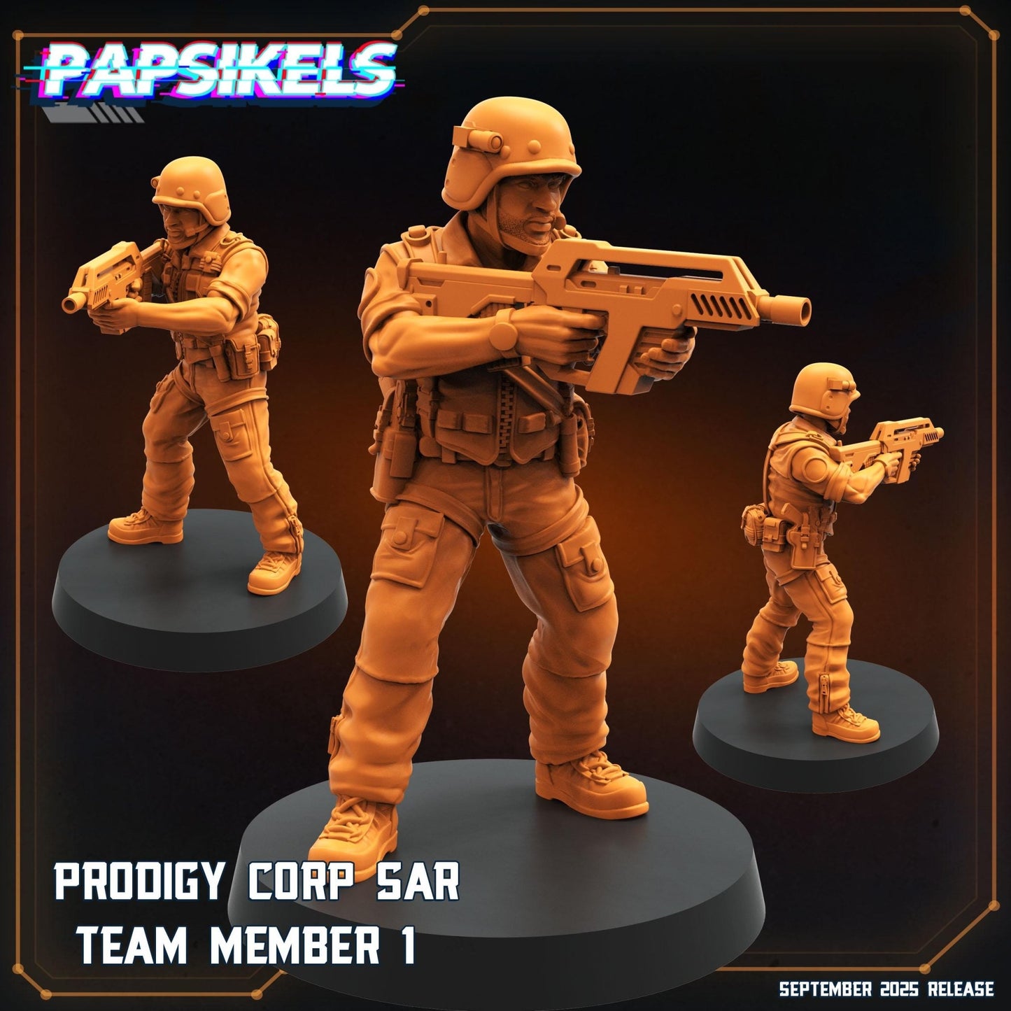 Prodigy Corp SAR Team - Prodigy Trooper 1 - 32mm Scale