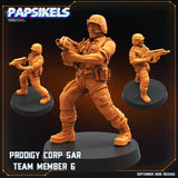 Prodigy Corp SAR Team | Prodigy Trooper 6 - Tabletop RPG & D&D miniature. Perfect for wargaming & collectors