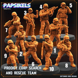 Prodigy Corp SAR Team | Prodigy Trooper 9 - Tabletop RPG & D&D miniature. Perfect for wargaming & collectors