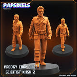 Prodigy Synthetics | Prodigy Scientist 2 - Tabletop RPG & D&D miniature. Perfect for wargaming & collectors