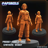 Prodigy Synthetics | Synthetic Wendy 1 - Tabletop RPG & D&D miniature. Perfect for wargaming & collectors