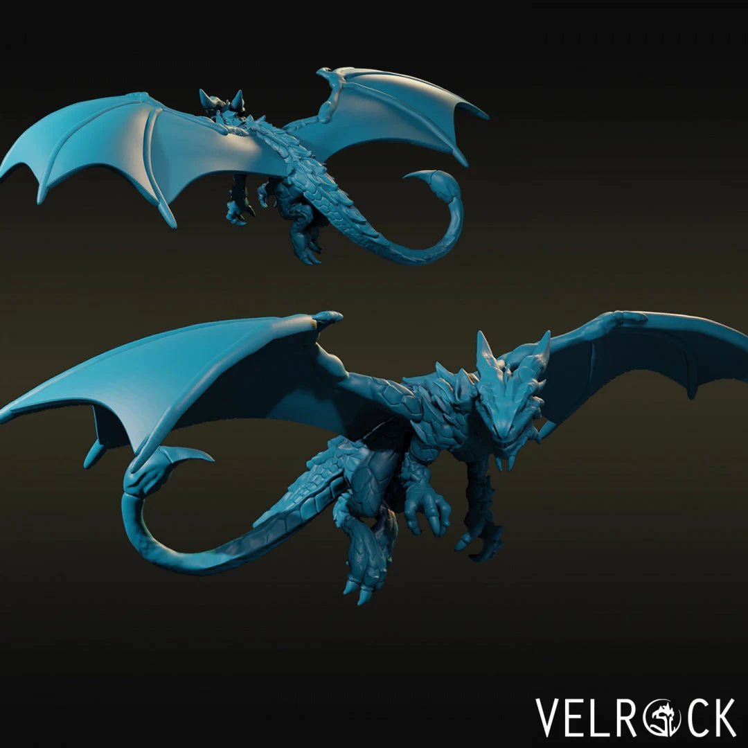 Pseudodragons Miniature - C - 28mm