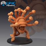 Psionic Tyrant Miniature | C - Tabletop RPG & D&D miniature. Perfect for wargaming & collectors