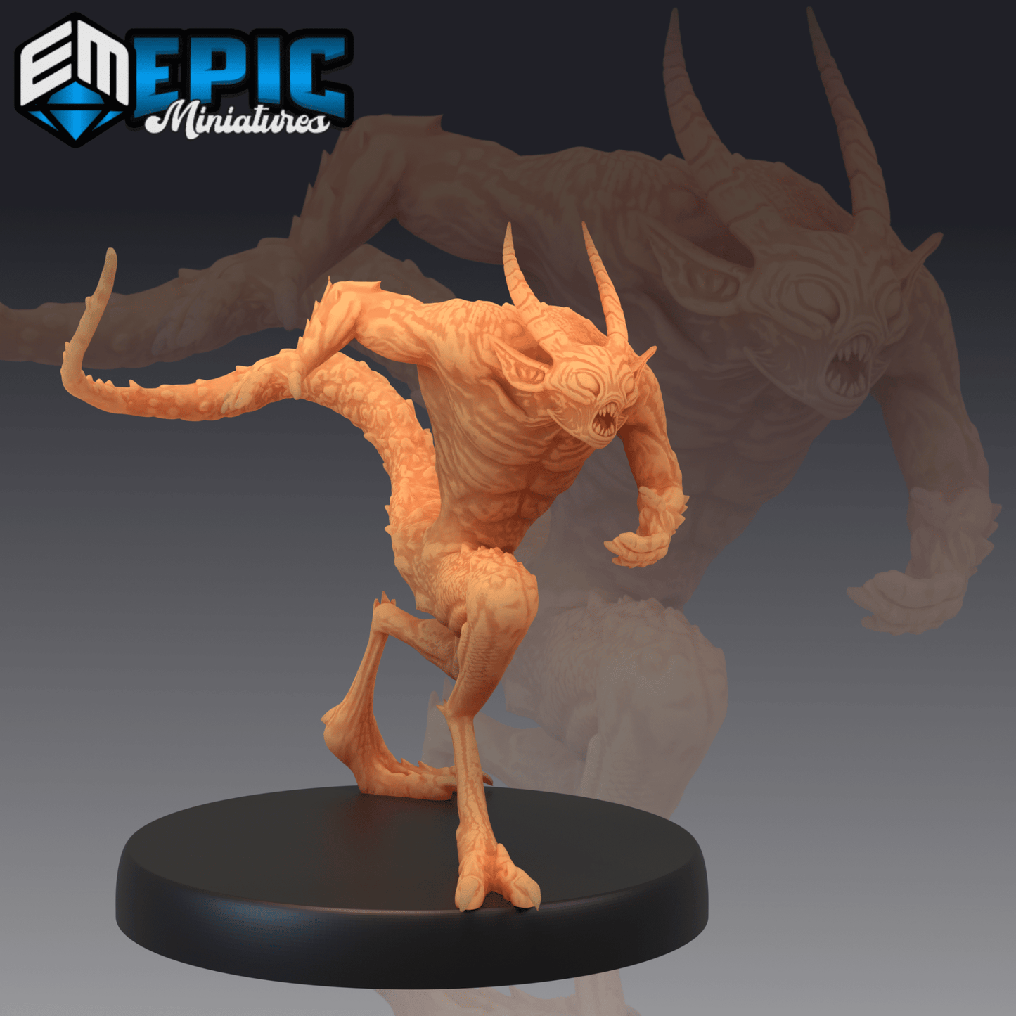 Quasit Monster Miniature - B - 28mm