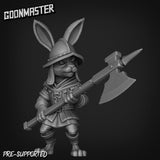 Rabbit Folk Miniature Set 2 | D - Tabletop RPG & D&D miniature. Perfect for wargaming & collectors