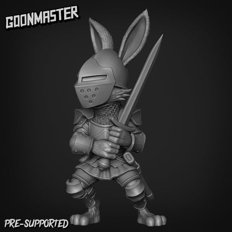 Rabbit Folk Miniature Set 2 | D - Tabletop RPG & D&D miniature. Perfect for wargaming & collectors