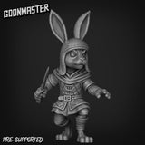 Rabbit Folk Miniature Set 2 | E - Tabletop RPG & D&D miniature. Perfect for wargaming & collectors