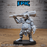 Rabbit Folk Brute Miniature | A - Tabletop RPG & D&D miniature. Perfect for wargaming & collectors