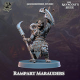 Rampart Marauders Miniature | A - Tabletop RPG & D&D miniature. Perfect for wargaming & collectors