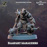 Rampart Marauders Miniature | B - Tabletop RPG & D&D miniature. Perfect for wargaming & collectors