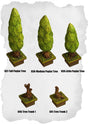 Ramparts & Ruins Tiles Poplar Tree Pack (RR 037 to RR 041) | Set of 5 - Tabletop RPG & D&D miniature. Perfect for wargaming & collectors
