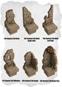 Ramparts & Ruins Tiles Ruined Tall Wall Pack (RR 144 to RR 149) | Set of 6 - Tabletop RPG & D&D miniature. Perfect for wargaming & collectors