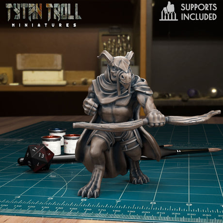 Ranger Heroes Miniature set 2 | B - Tabletop RPG & D&D miniature. Perfect for wargaming & collectors