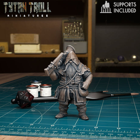 Ranger Heroes Miniature set 2 | D - Tabletop RPG & D&D miniature. Perfect for wargaming & collectors