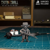 Ranger Heroes Miniature | D - Tabletop RPG & D&D miniature. Perfect for wargaming & collectors